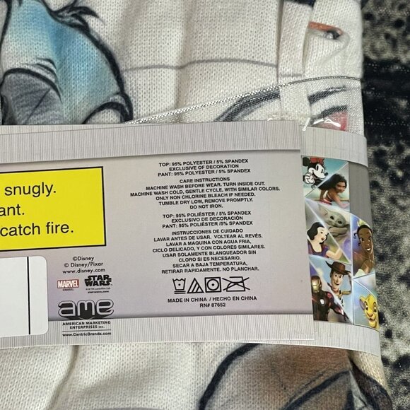 Disney Infant 12 Months 100 Years Character Mash Up Matching Family 2pc Pajama - Picture 9 of 12